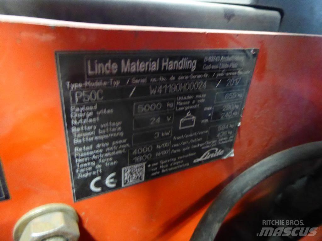 Linde P50L شاحنة قاطرة