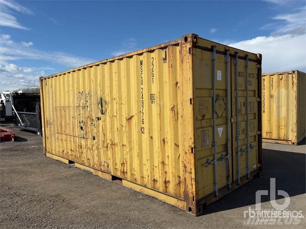  20 ft Standard حاويات خاصة