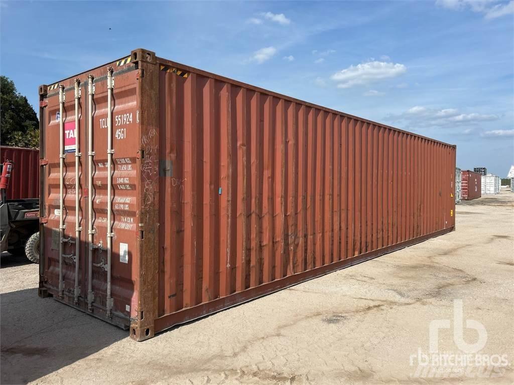  40 ft High Cube حاويات خاصة