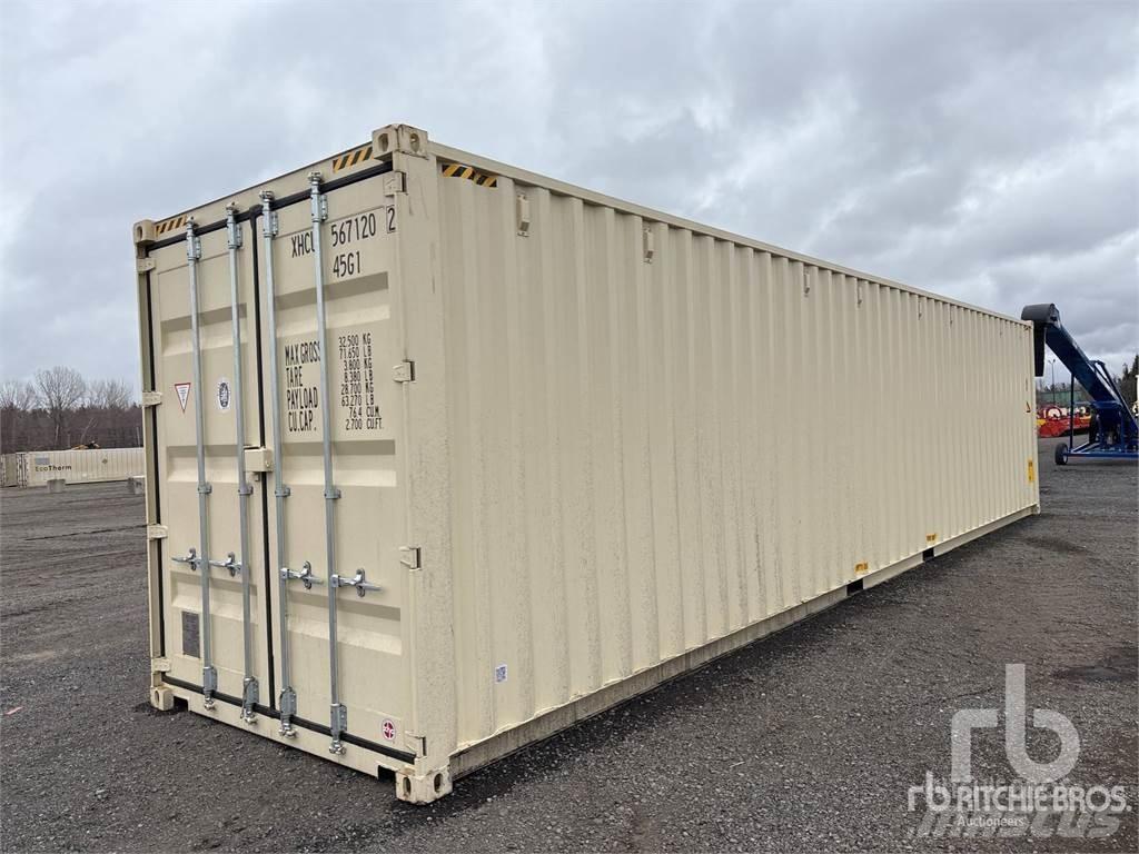  40 ft High Cube حاويات خاصة