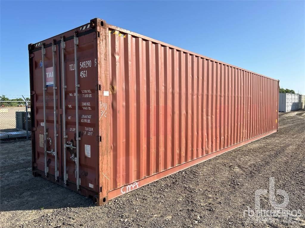  40 ft High Cube حاويات خاصة