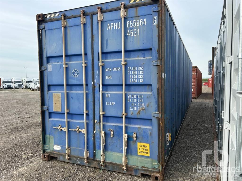  40 ft High Cube حاويات خاصة
