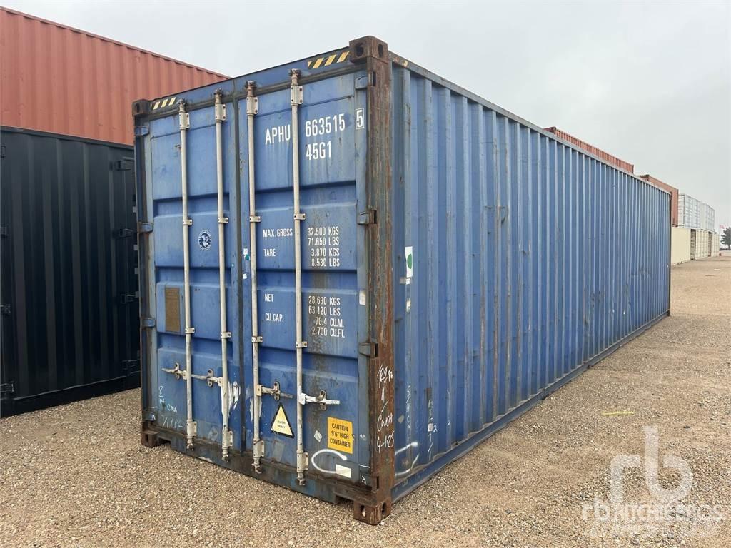  40 ft High Cube حاويات خاصة