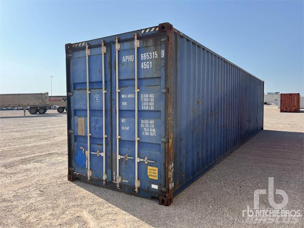  40 ft High Cube حاويات خاصة