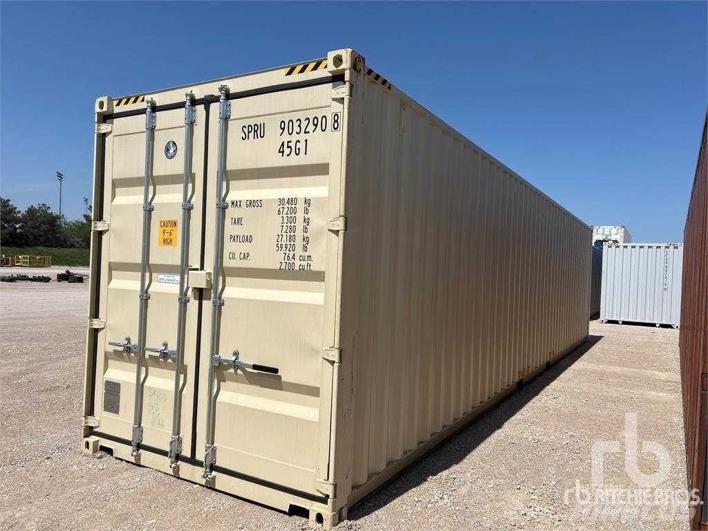  40 ft High Cube حاويات خاصة