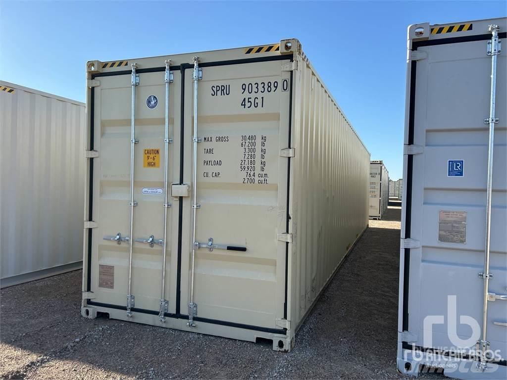  40 ft High Cube حاويات خاصة