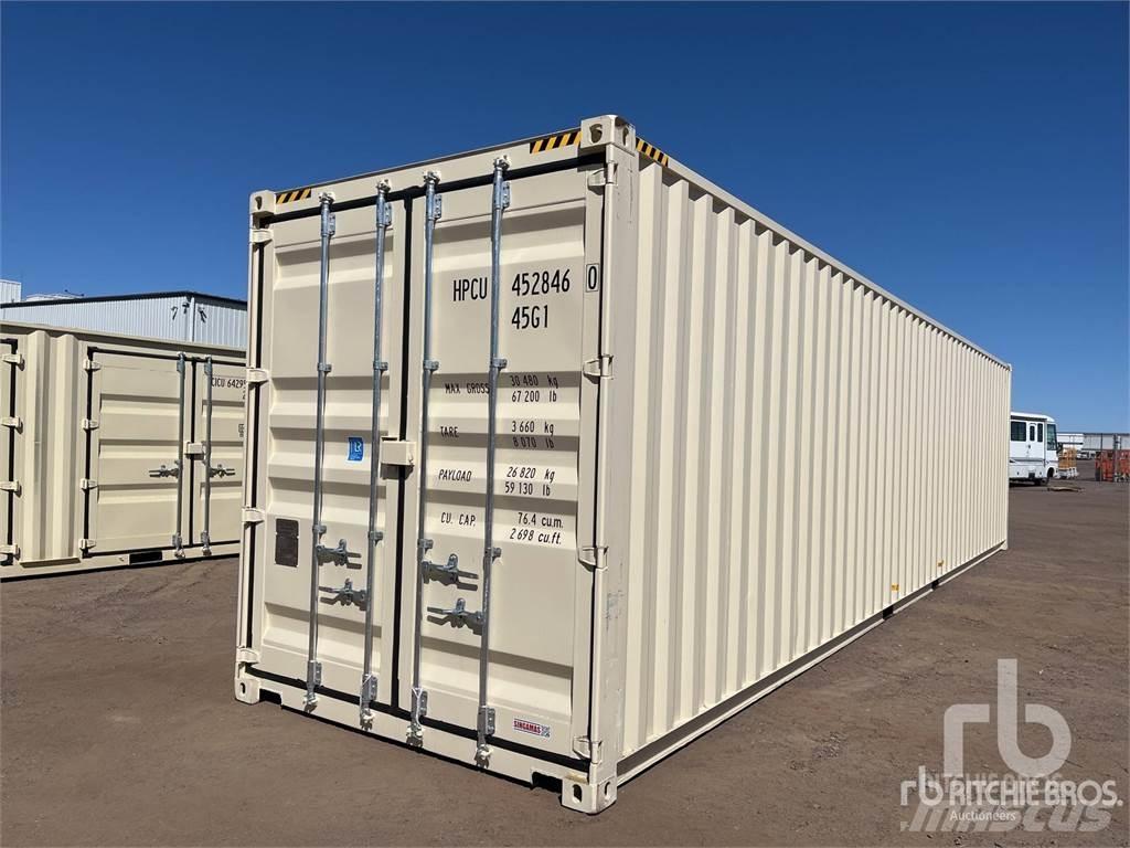  40 ft High Cube حاويات خاصة