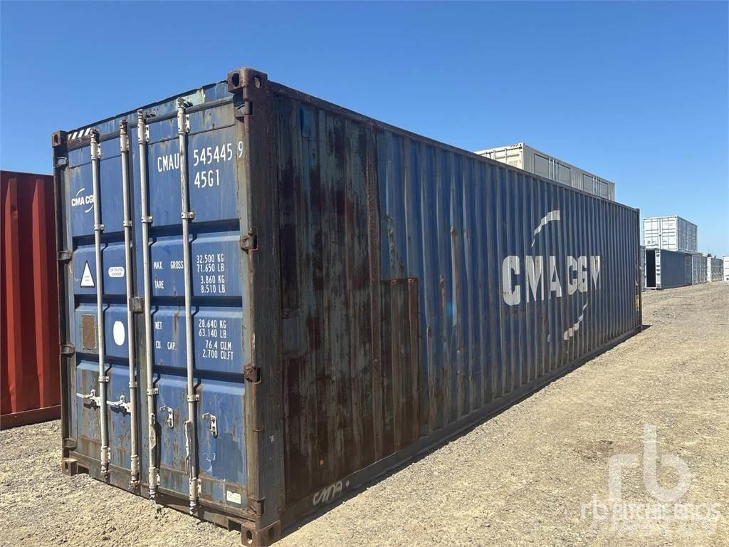  40 ft High Cube حاويات خاصة