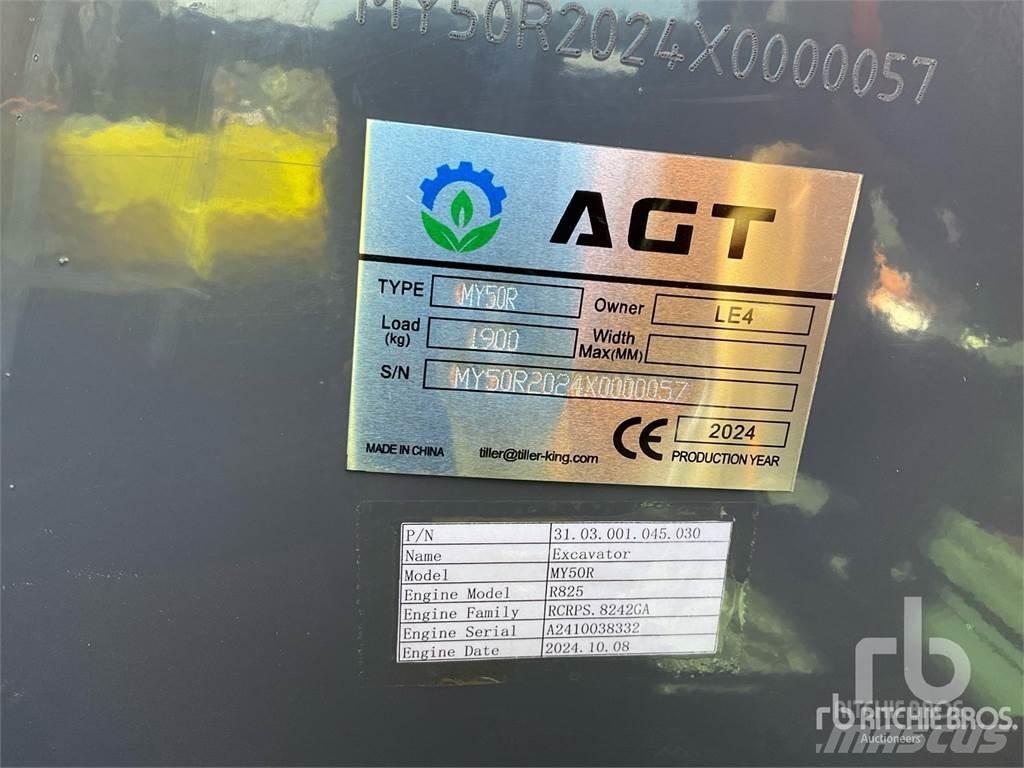 AGT MY50R حفارات صغيرة أقل من 7 طن (حفارات صغيرة)