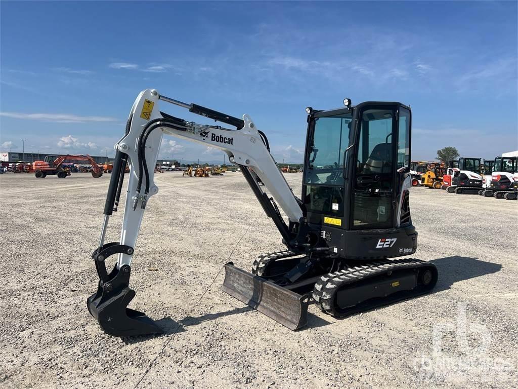 Bobcat E27 حفارات صغيرة أقل من 7 طن (حفارات صغيرة)