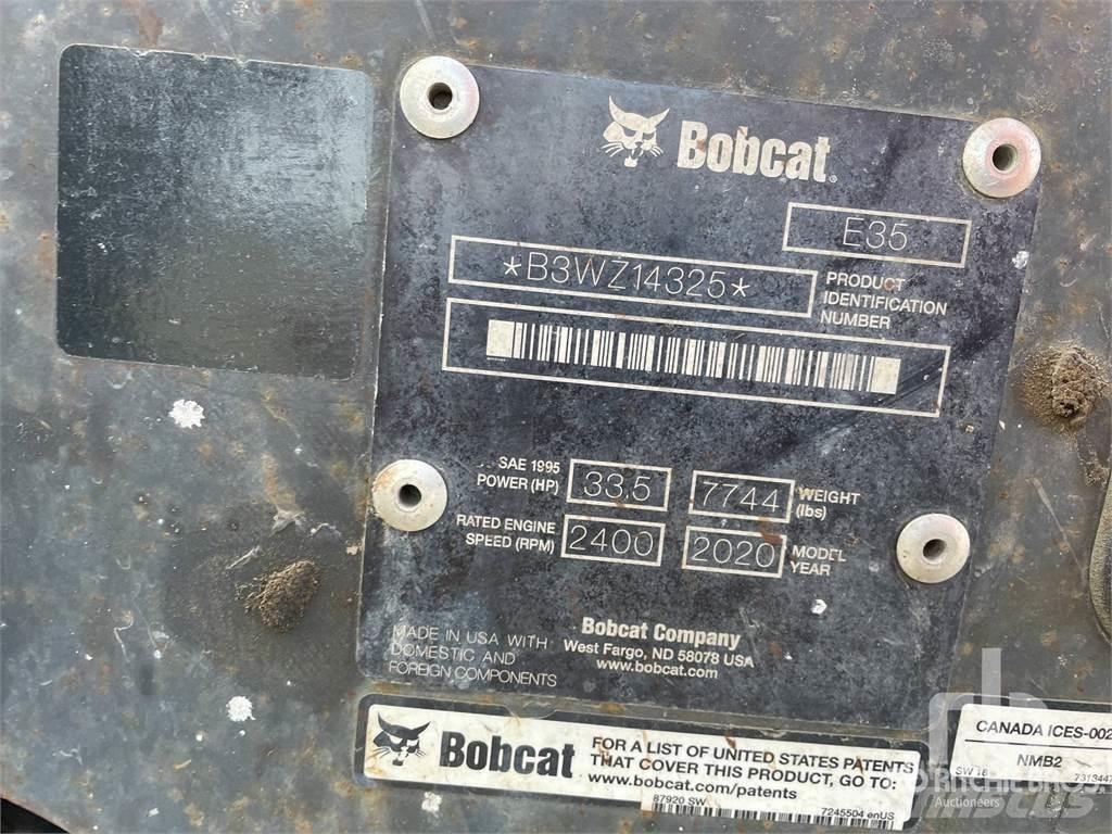 Bobcat E35 حفارات صغيرة أقل من 7 طن (حفارات صغيرة)