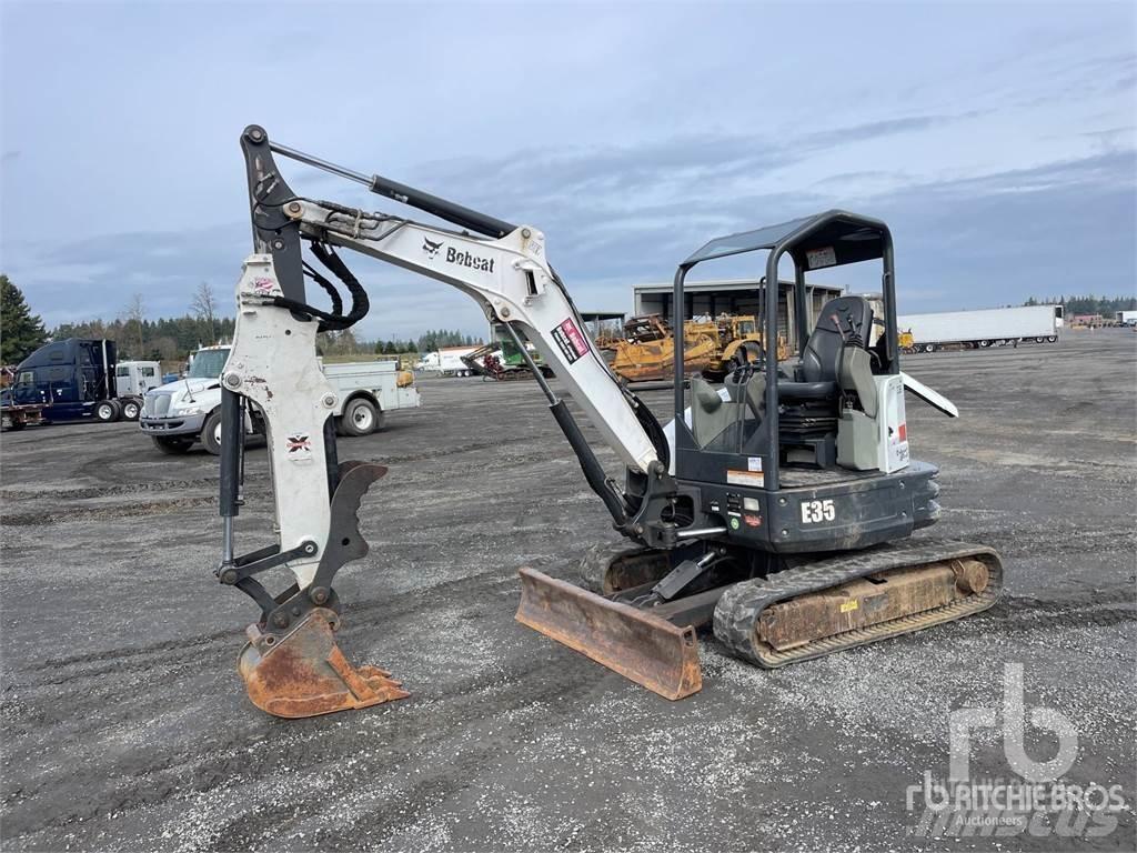 Bobcat E35 حفارات صغيرة أقل من 7 طن (حفارات صغيرة)