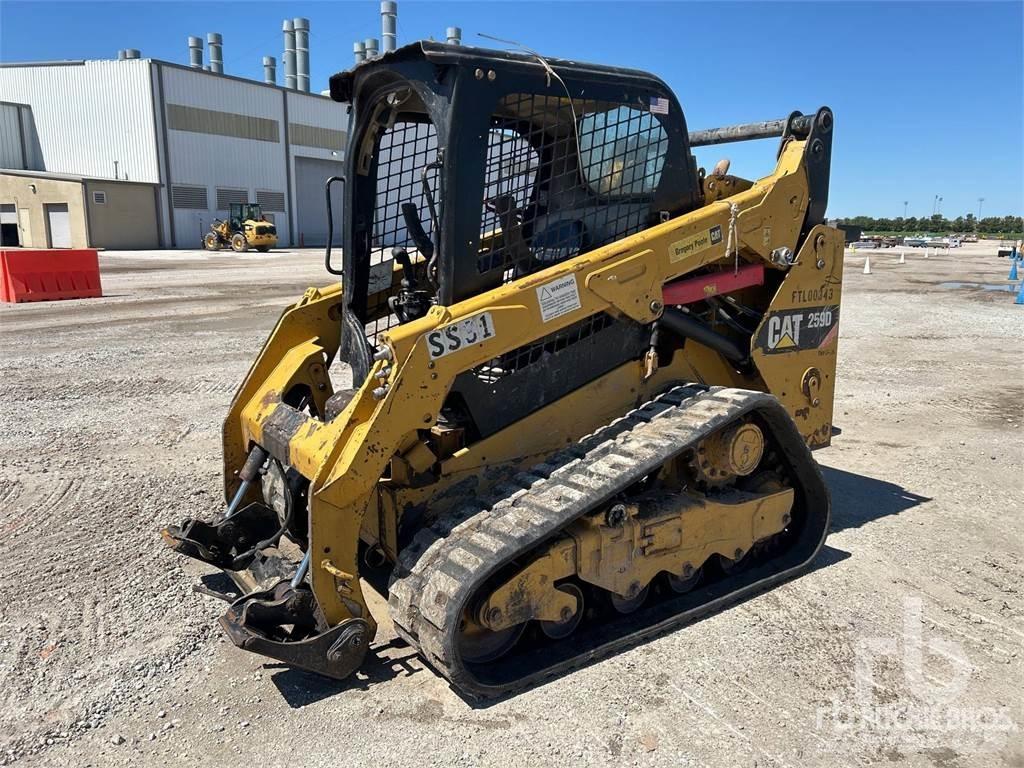 CAT 259D لوادر انزلاقية التوجيه