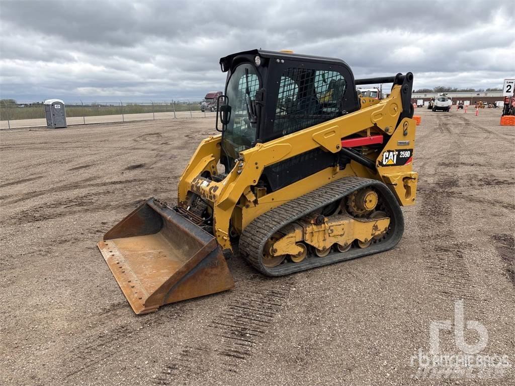 CAT 259D لوادر انزلاقية التوجيه