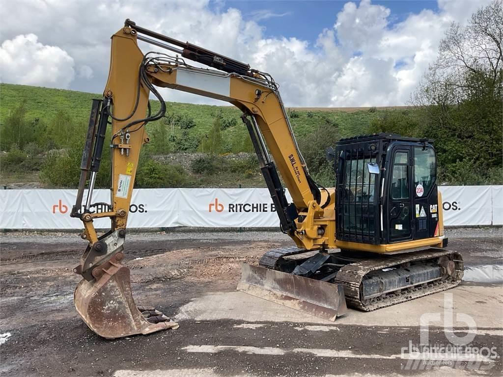 CAT 308E2 CR حفارات زحافة