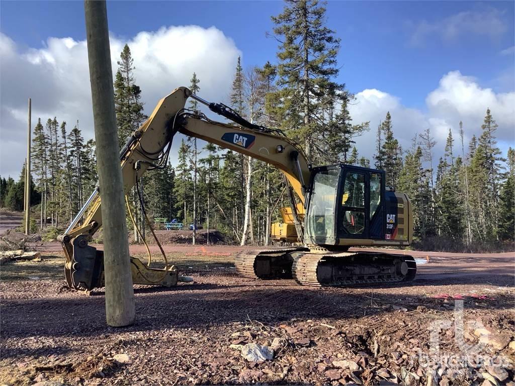 CAT 313F L حفارات زحافة
