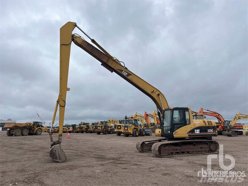 CAT 320C L حفارات زحافة