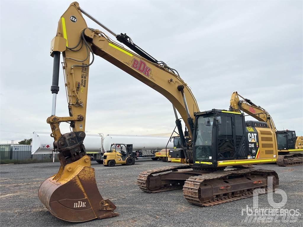 CAT 324E L حفارات زحافة