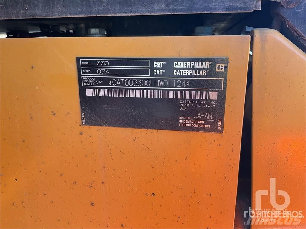 CAT 330 حفارات زحافة