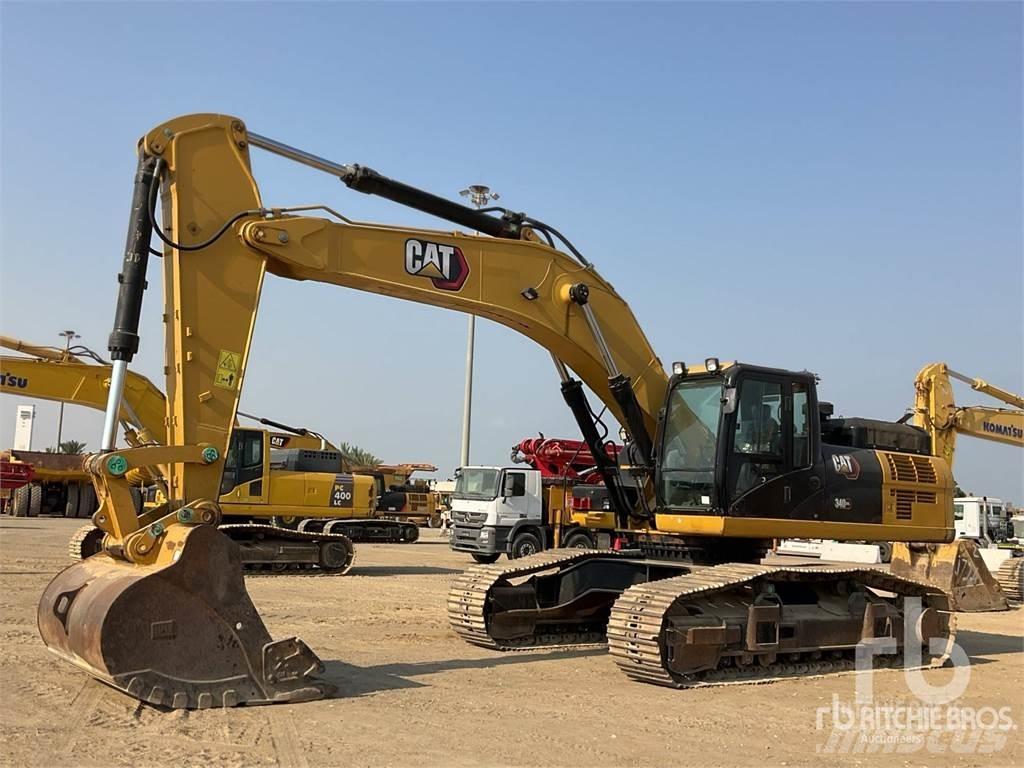 CAT 340D2L حفارات زحافة