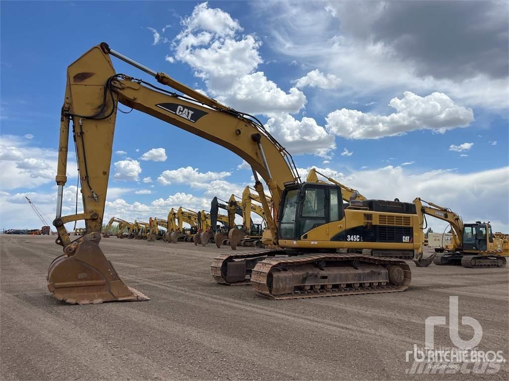 CAT 345C L حفارات زحافة