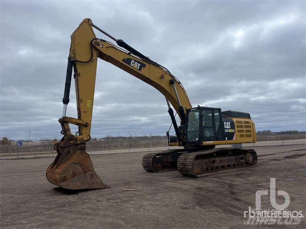 CAT 349E L حفارات زحافة