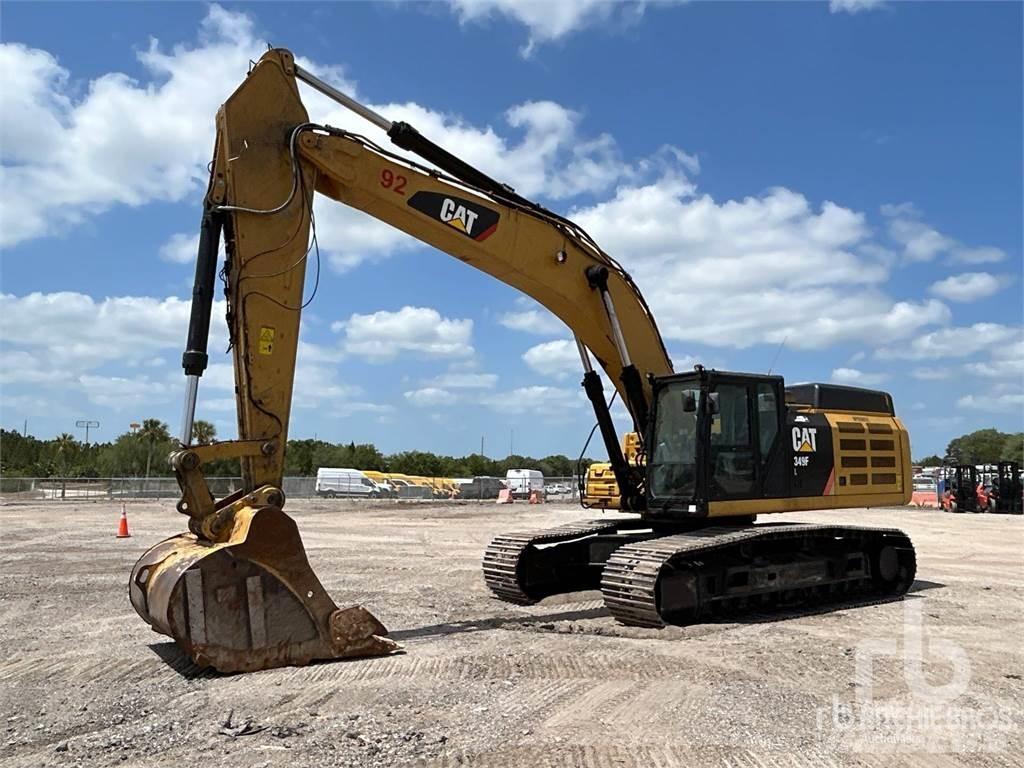 CAT 349F L حفارات زحافة