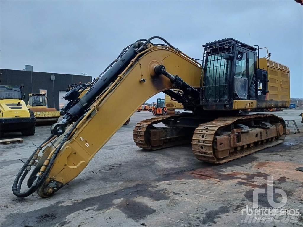 CAT 374FL حفارات زحافة