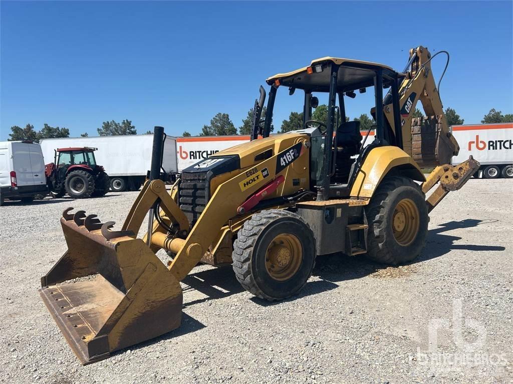 CAT 416F2 لوادر ذات جرافات عكسية