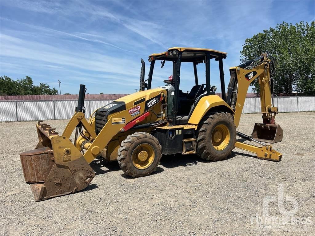 CAT 420F2 لوادر ذات جرافات عكسية