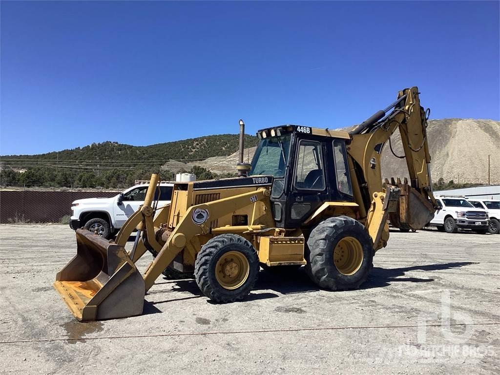 CAT 446B لوادر ذات جرافات عكسية