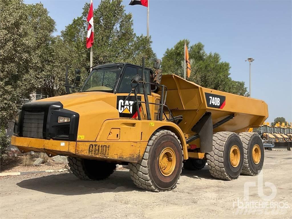 CAT 740B ساحبات مفصلية