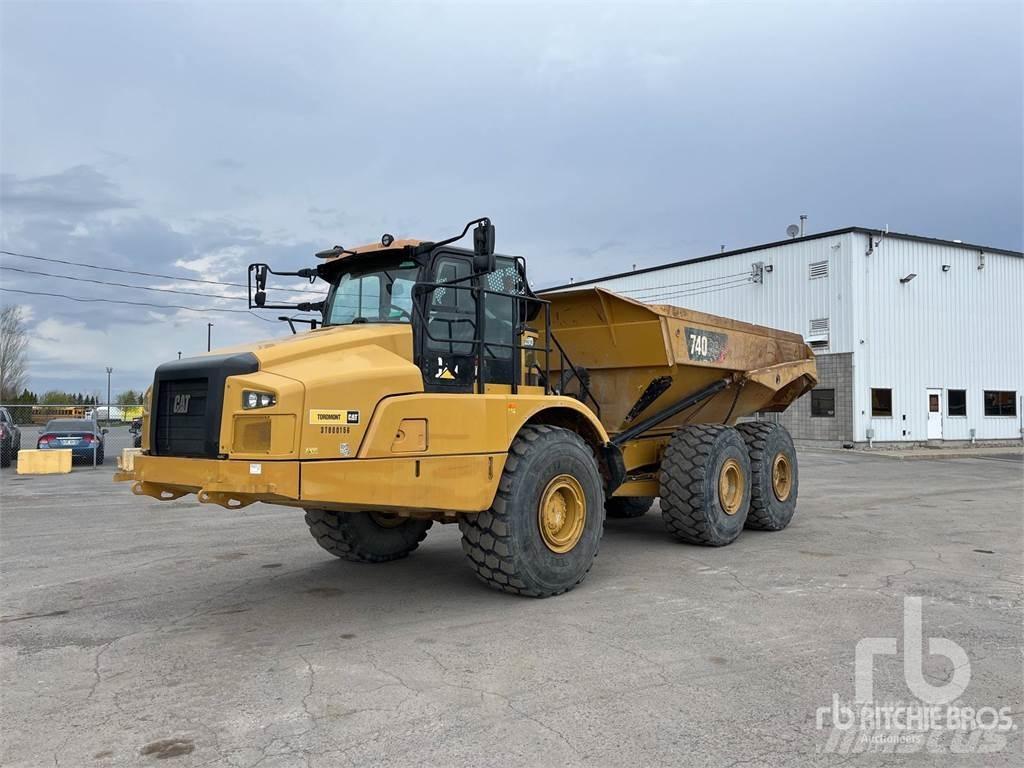CAT 740GC ساحبات مفصلية