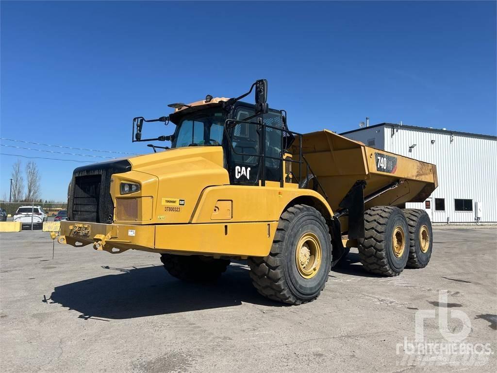 CAT 740GC ساحبات مفصلية