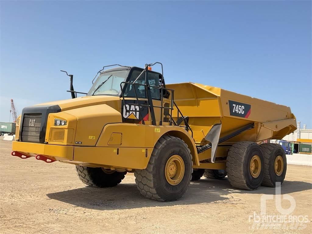 CAT 745C ساحبات مفصلية