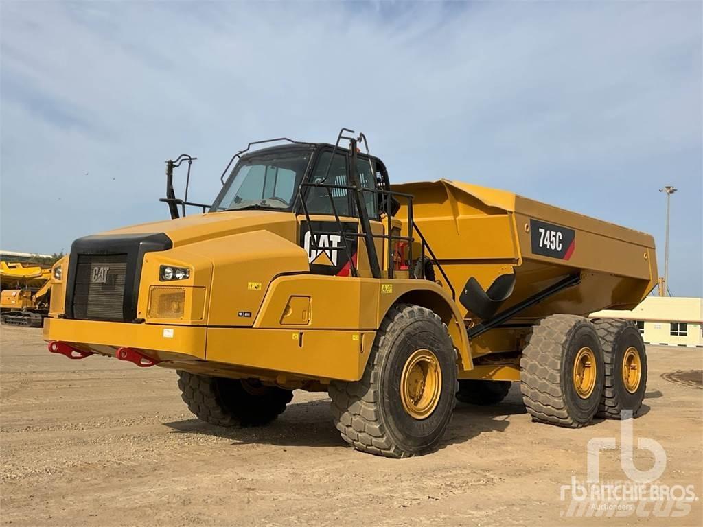 CAT 745C ساحبات مفصلية