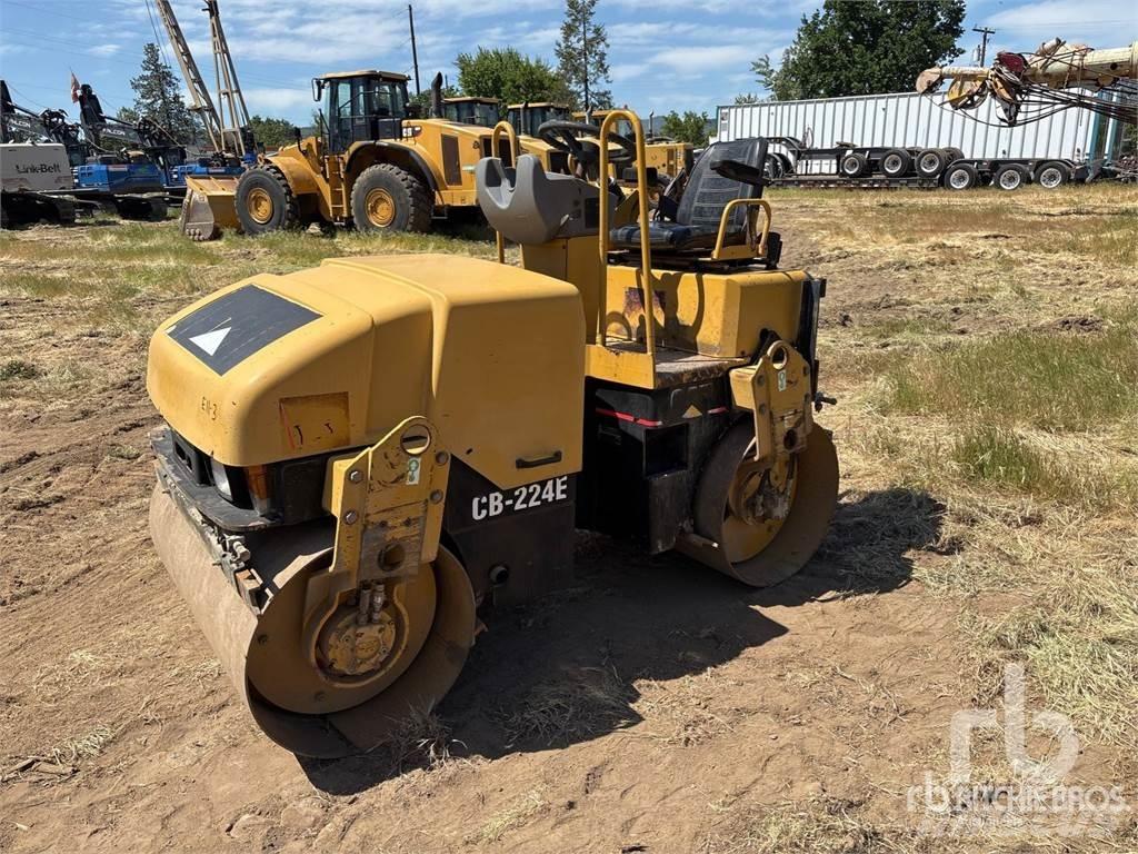 CAT CB224E مداحل ثنائية الاسطوانة