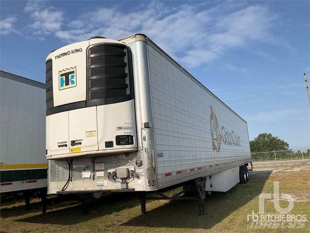 CIMC 53 ft T/A نصف مقطورات بدرجة حرارة قابلة للضبط