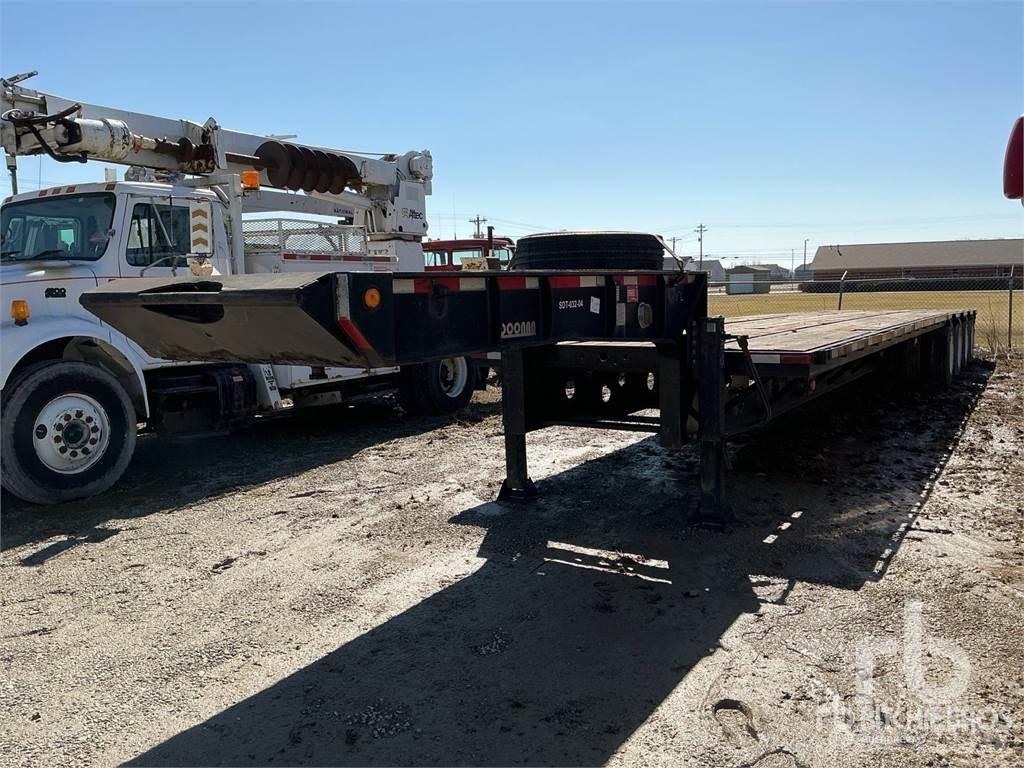 Doosan 522DD12R نصف مقطورة مسطحة منخفضة