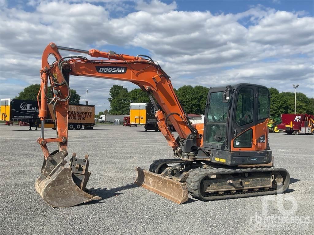 Doosan DX85R-3 حفارات زحافة