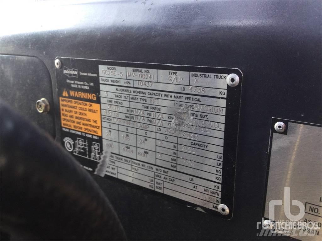 Doosan GC25E-5 شاحنات الديزل