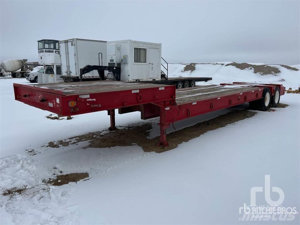 Fruehauf SD-37 نصف مقطورة مسطحة منخفضة