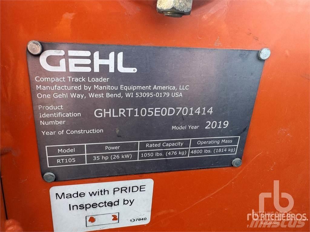 Gehl RT105 لوادر انزلاقية التوجيه