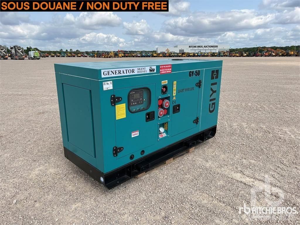  GIYI50 62.5KVA مولدات ديزل