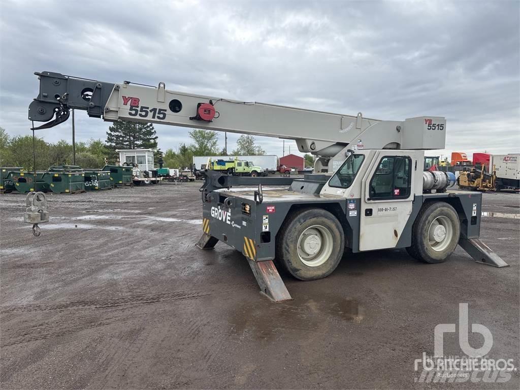 Grove YB5515-2 رافعات الطرق الوعرة