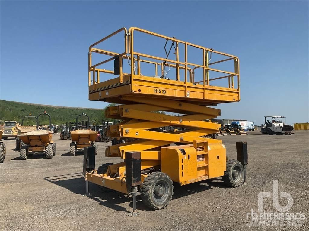Haulotte H15SX رافعات مقصية الشكل