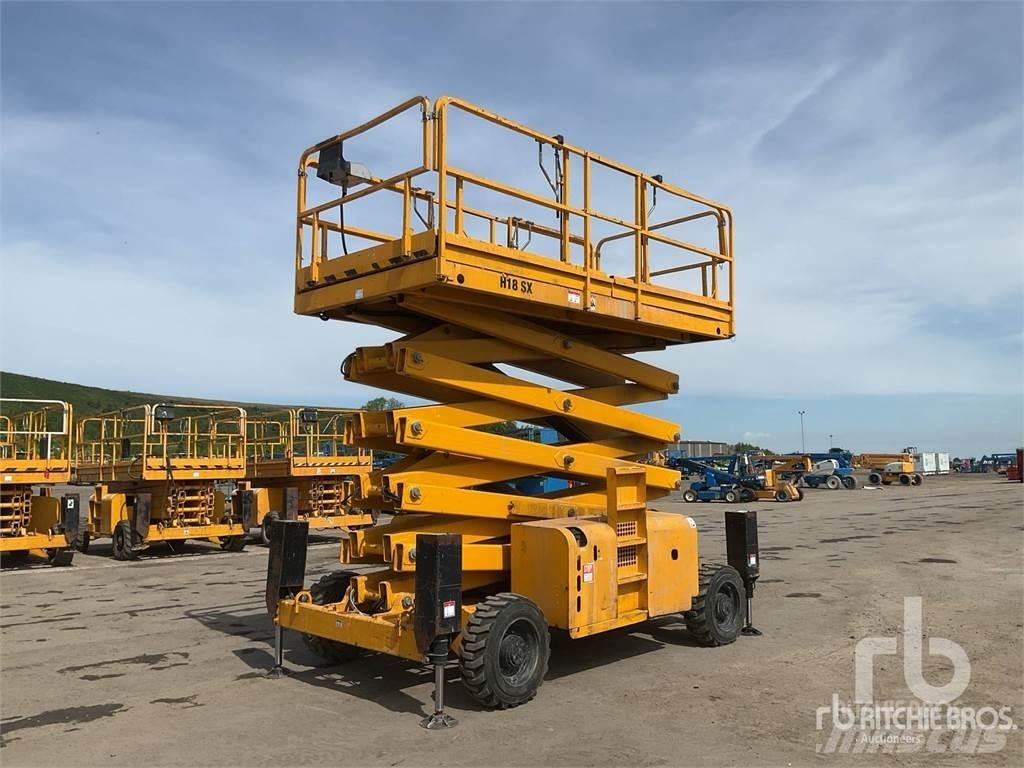 Haulotte H18SX رافعات مقصية الشكل