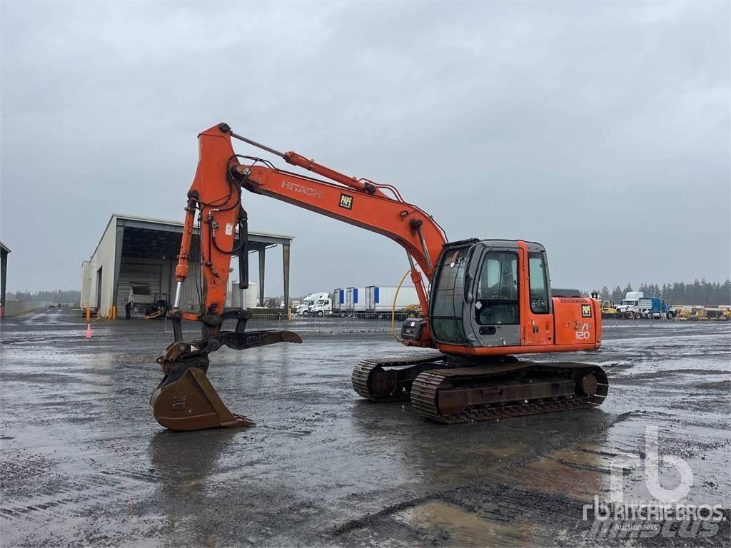 Hitachi ZX120 حفارات زحافة