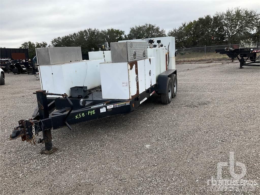 Hooper 16ft T/A نصف مقطورات مقطورة 