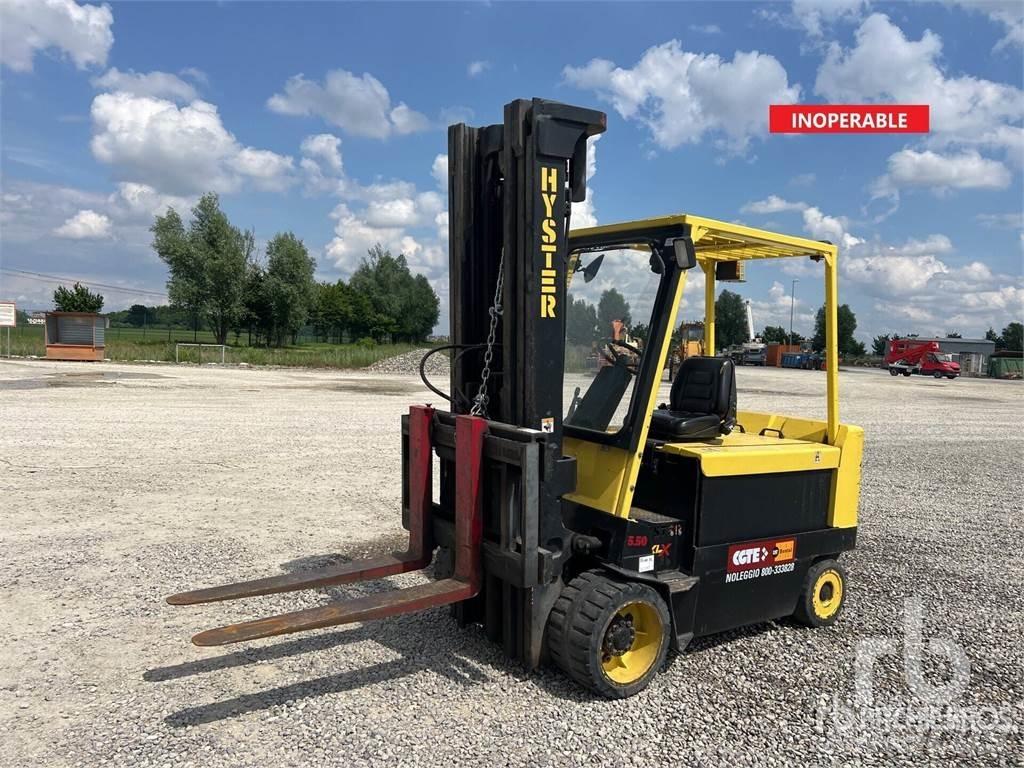 Hyster E5.50XL شاحنات ذات رافعات شوكية تعمل بالكهرباء